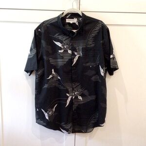 Ezekiel Men’s Button Front Shirt Size XL